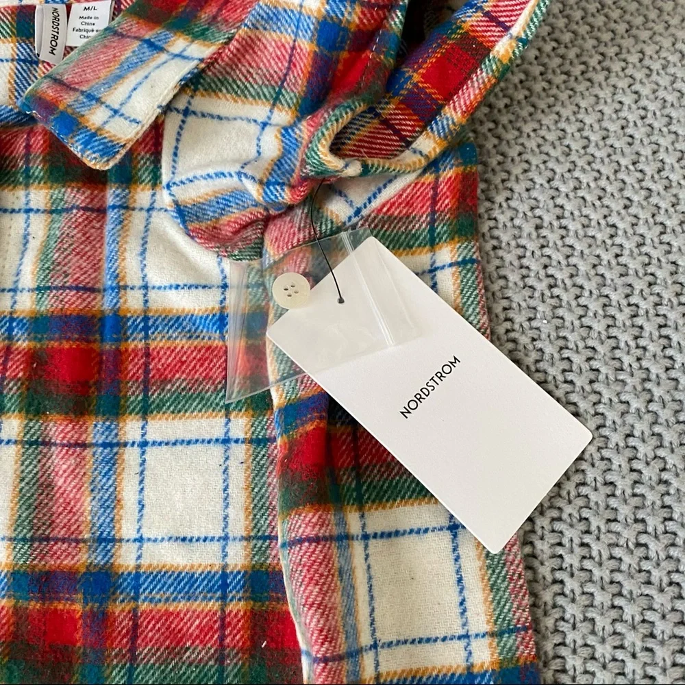 Pet Flannel Pajama Shirt NWT